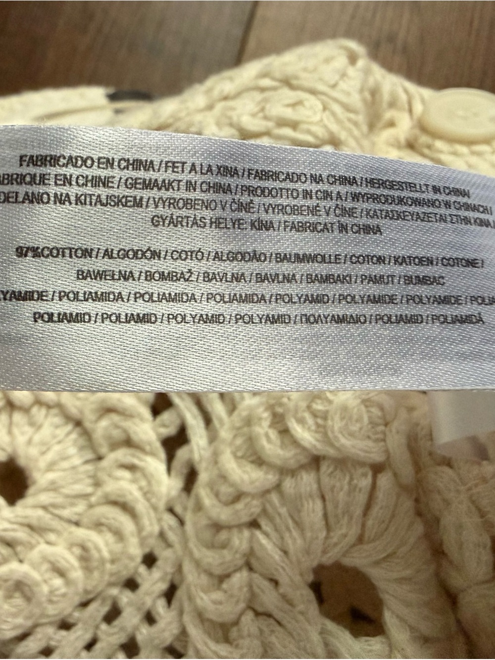 Primark Cream Crochet Top - Picture 9 of 10